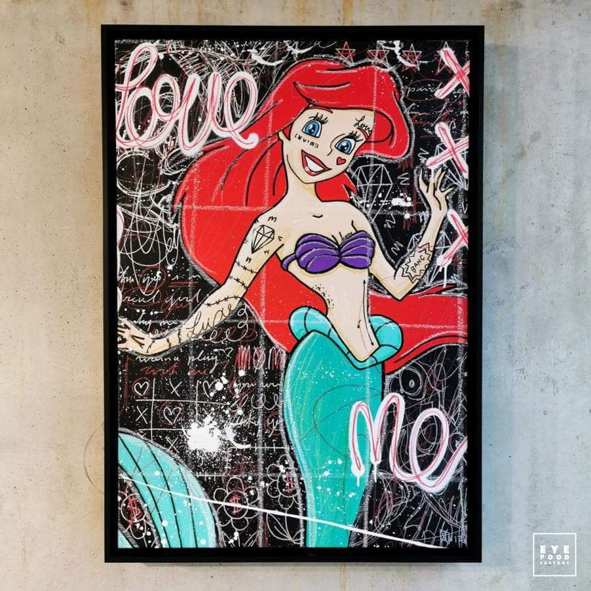 SWIMMING - Original - Oeuvres Originales - @original, Authentique, Comics,