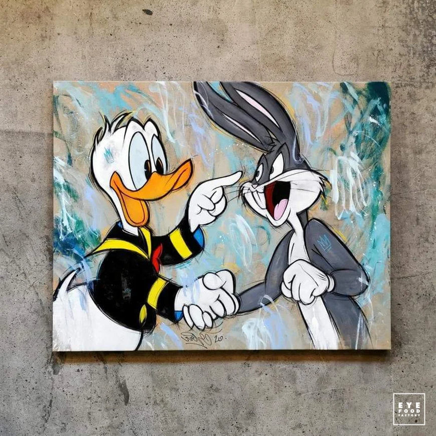 VENDU - NICE TO MEET YOU 1 - Original - Oeuvres Originales - @original,