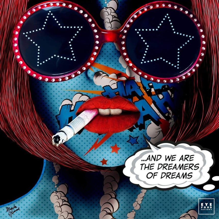 We are the dreamers - Éditions Limitées - @trio6565, Cigarette, couleur,