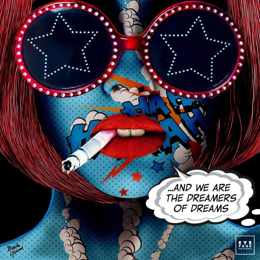 We are the dreamers - Éditions Limitées - @trio6565, Cigarette, couleur,