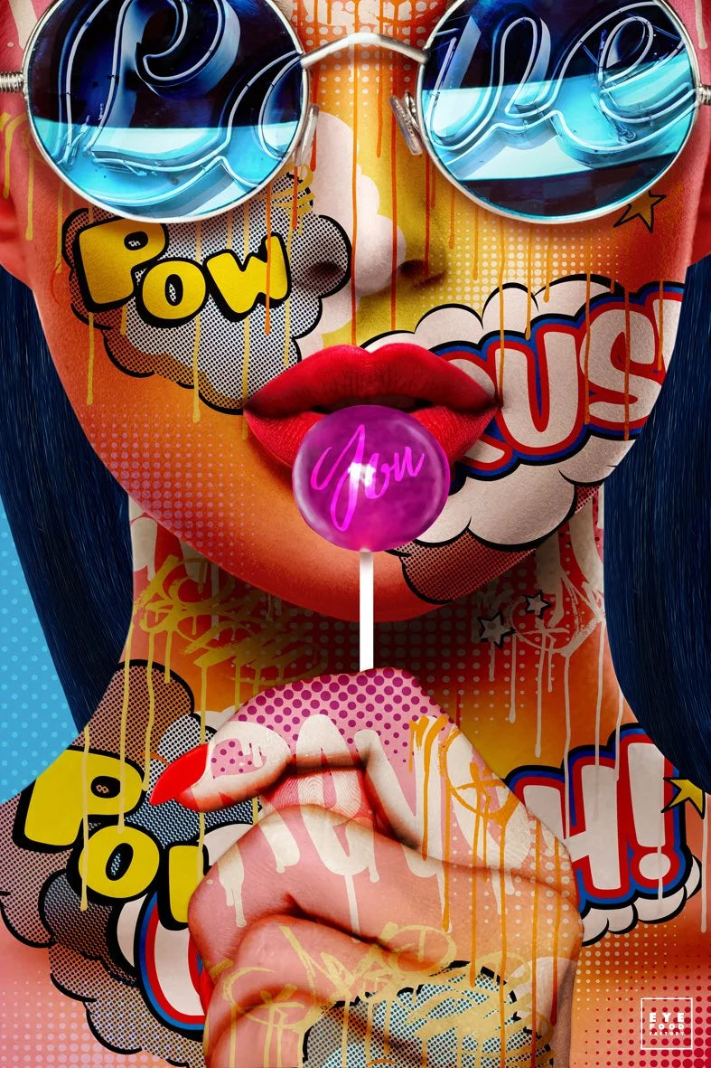 West of Eden - Éditions Limitées - 165x110cm, 80x55cm, Amour, Bleu, couleur