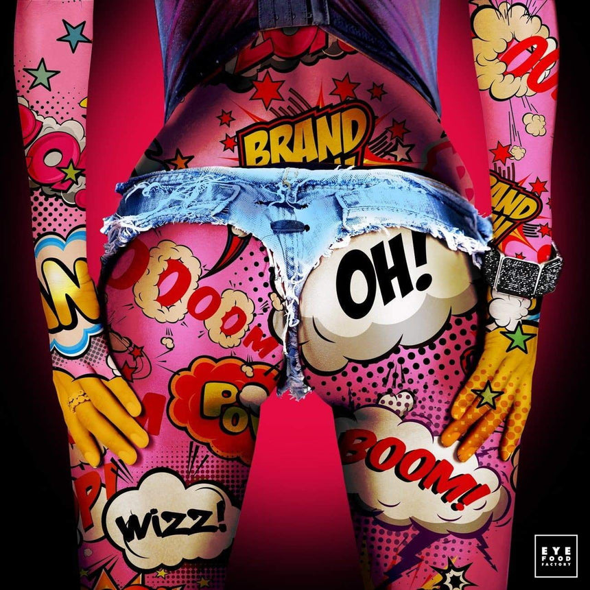 You are bootyful - Éditions Limitées - @trio6565, Boom, couleur, Dibond®, Femme
